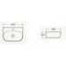 Santini Evo Wall Basin 1TH 