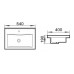 Santini Lexus Deluxe Vanity Basin 1TH or 3TH 