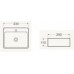 Santini Mini Wall Basin 1TH 