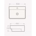 Santini Satchi Semi Recessed Basin  