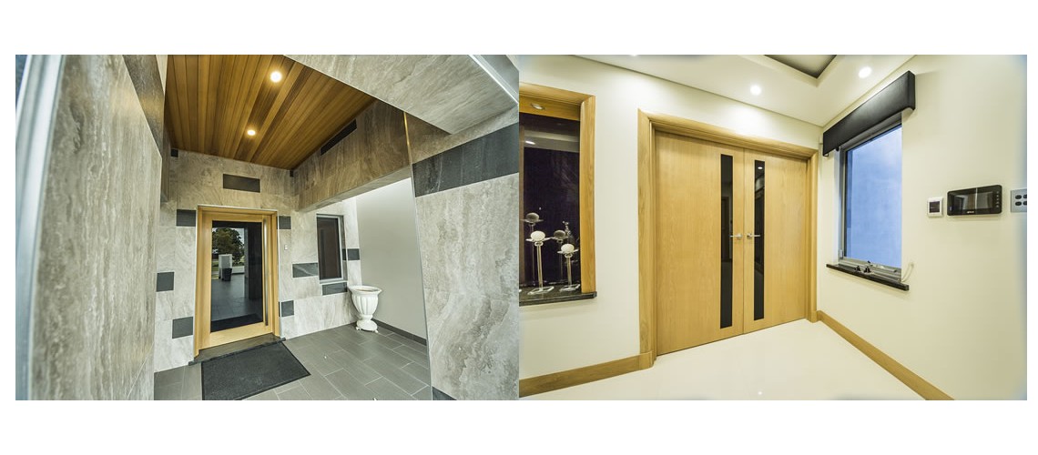 cedar ceiling door